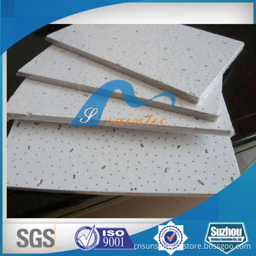 Rh95 Decorative Sound Absorption Acoustic Mineral Wool Fiber Ceiling Board